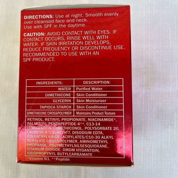 OLay Regenerist Retinol 24 +peptide Night Hydrating Moisturizer, size 1.7 Oz. - Picture 4 of 5